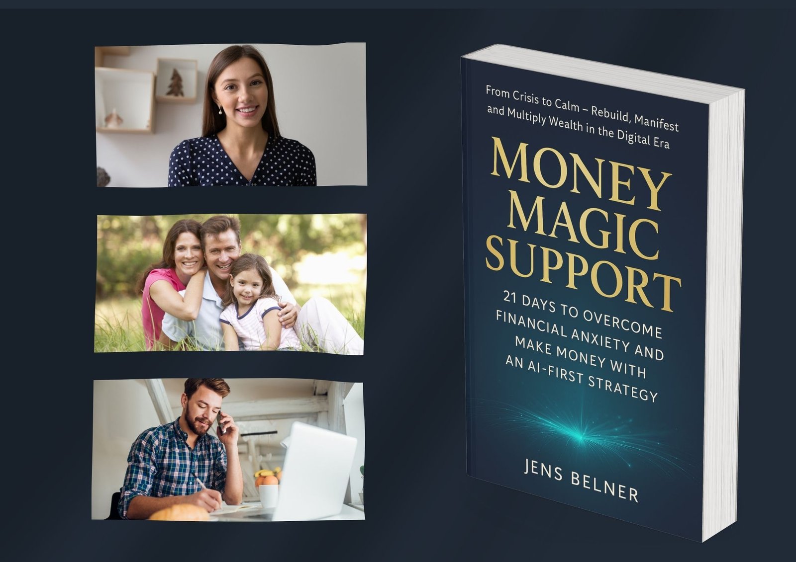 Two men talking about finances